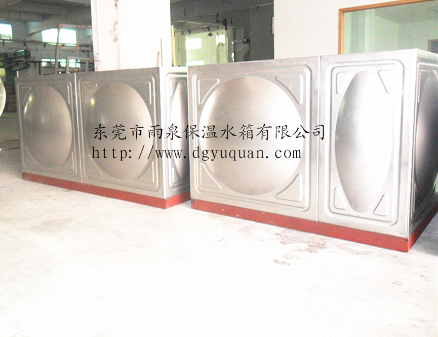 3噸304不銹鋼方形組合冷水箱
